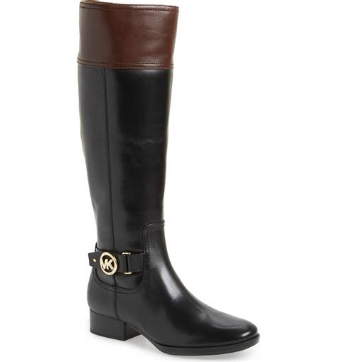 michael kors harland riding boots black 8.5|Women’s Shoes.